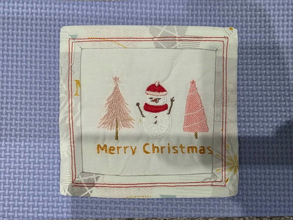 Xmas coasters - photo 3