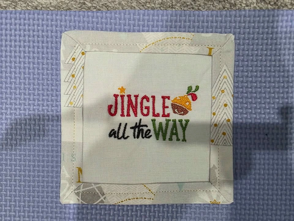 Xmas coasters - photo 4
