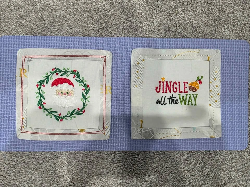 Xmas coasters - photo 5