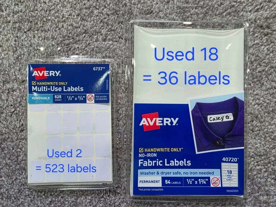Avery Waterproof Permanent Labels - Clothing, Folder, Kids Gear - photo 3