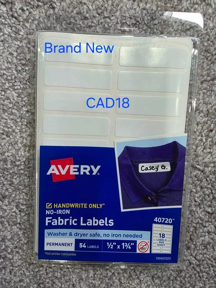 Avery Waterproof Permanent Labels - Clothing, Folder, Kids Gear - photo 4