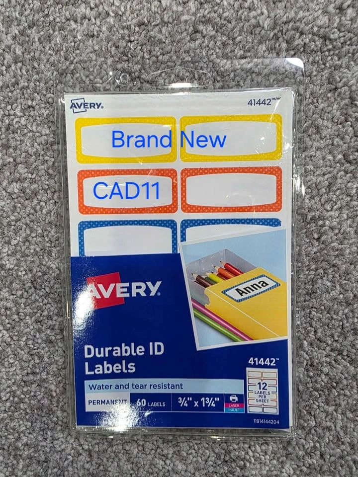 Avery Waterproof Permanent Labels - Clothing, Folder, Kids Gear - photo 5