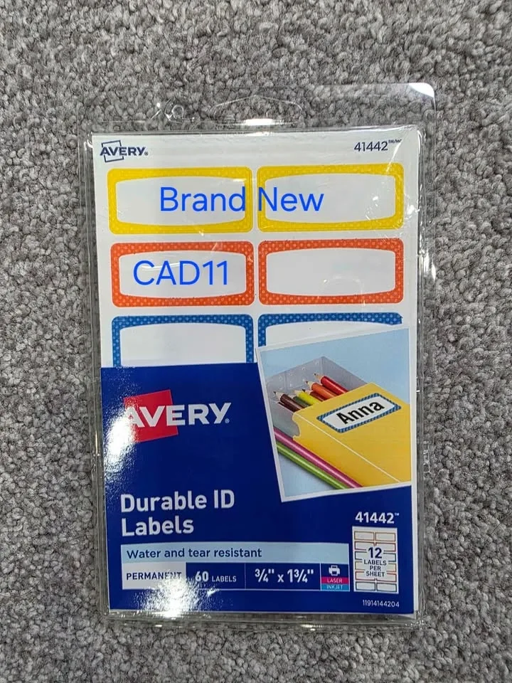 Avery Waterproof Permanent Labels - Clothing, Folder, Kids Gear - photo 5