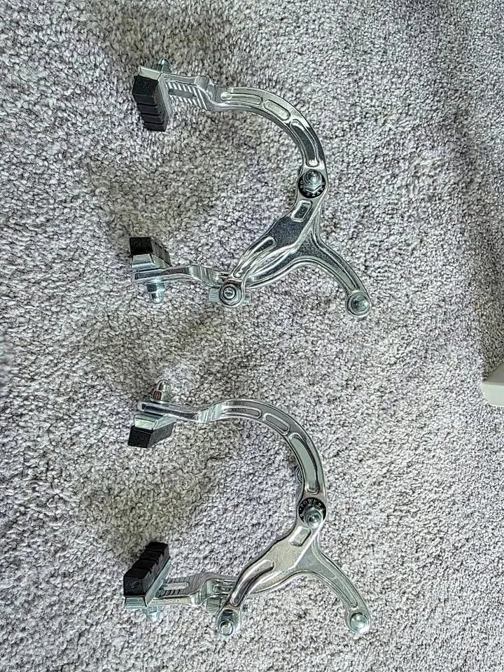 Super cycle long alloy bike brake caliper with brake pads 51mm