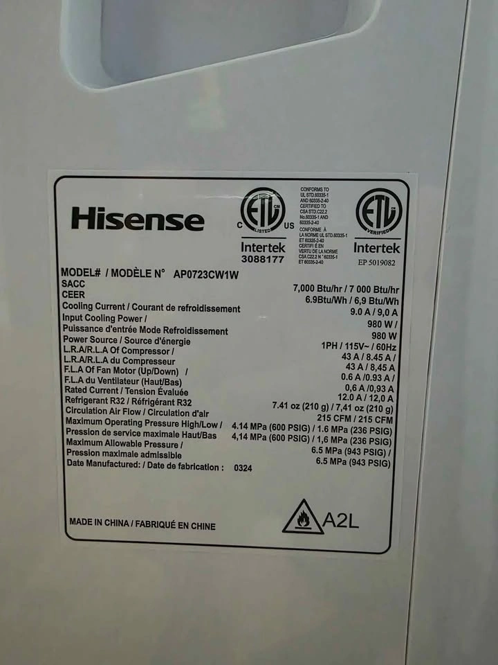 10500 BTU Wi-Fi Air Conditioner (Protection Jul 2028) - photo 3