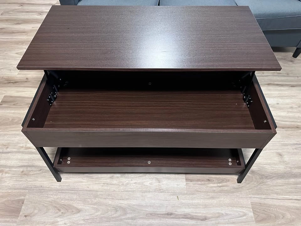 Lift-Top Coffee Table with Storage - photo 3