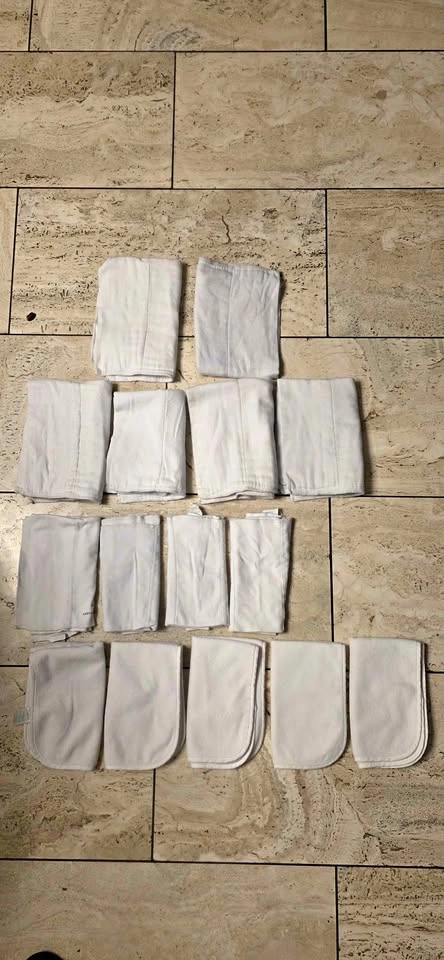 Baby Burp Cloths – Set of 15