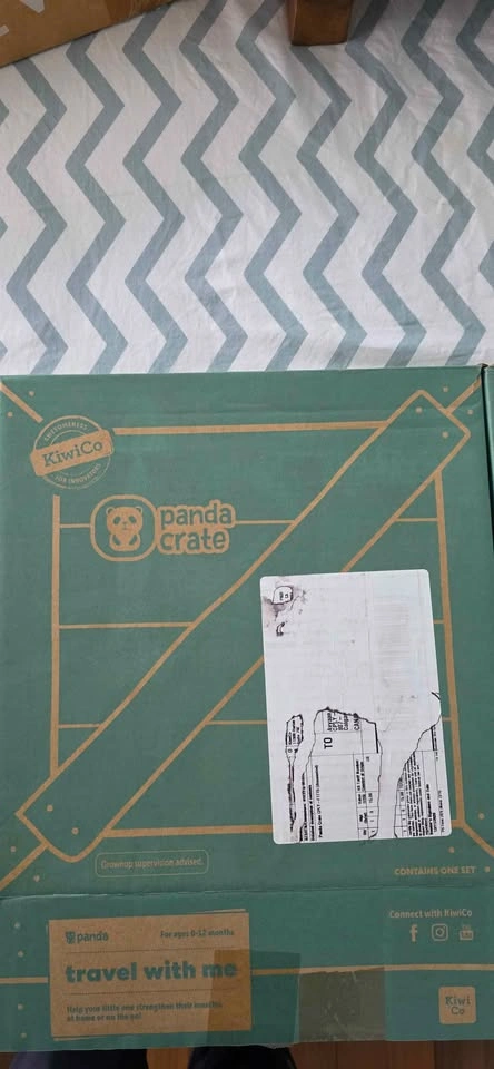 KiwiCo Panda Crate - Sense With Me + Travel With Me Playkits - photo 3