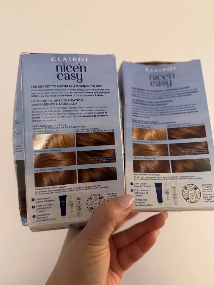 Clairol Nice n Easy Light Ash Brown Two Packs - photo 2