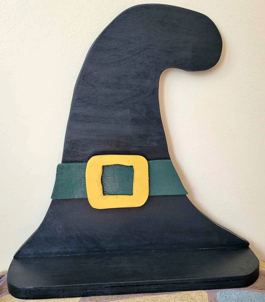 Custom Made witch hat shelf
