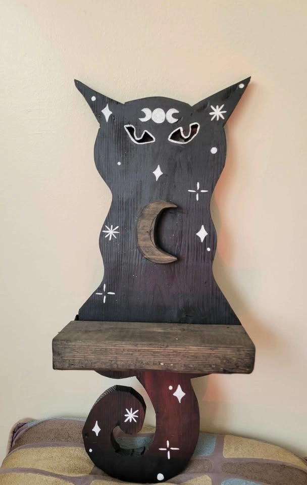 Custom Made Cat Shelf