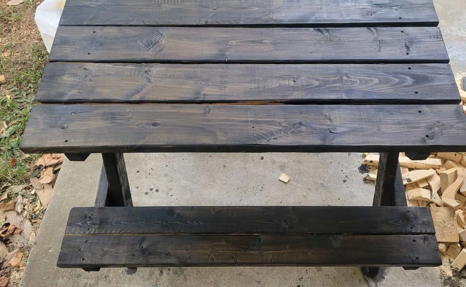 Custom Kids Picnic Table - photo 2