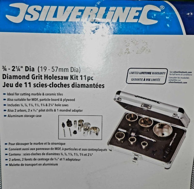 Silverline Hole Saw Kit