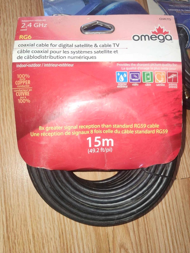 New RG6 Coaxial Cables - photo 2