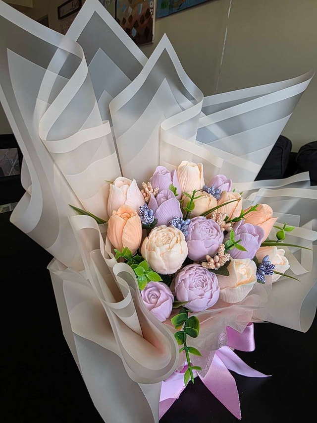 Soap Flower Bouquet - photo 2