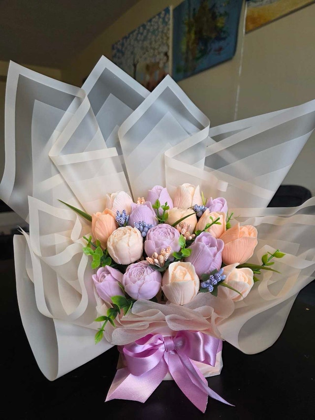 Soap Flower Bouquet - photo 3