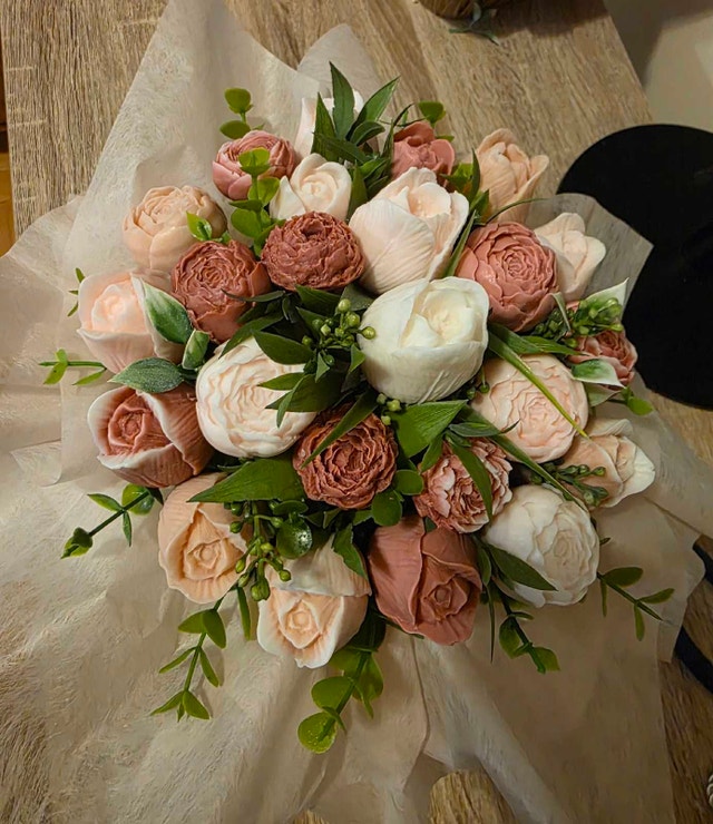 Soap Flower Bouquet