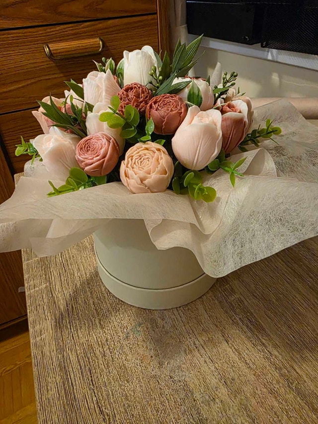 Soap Flower Bouquet - photo 3