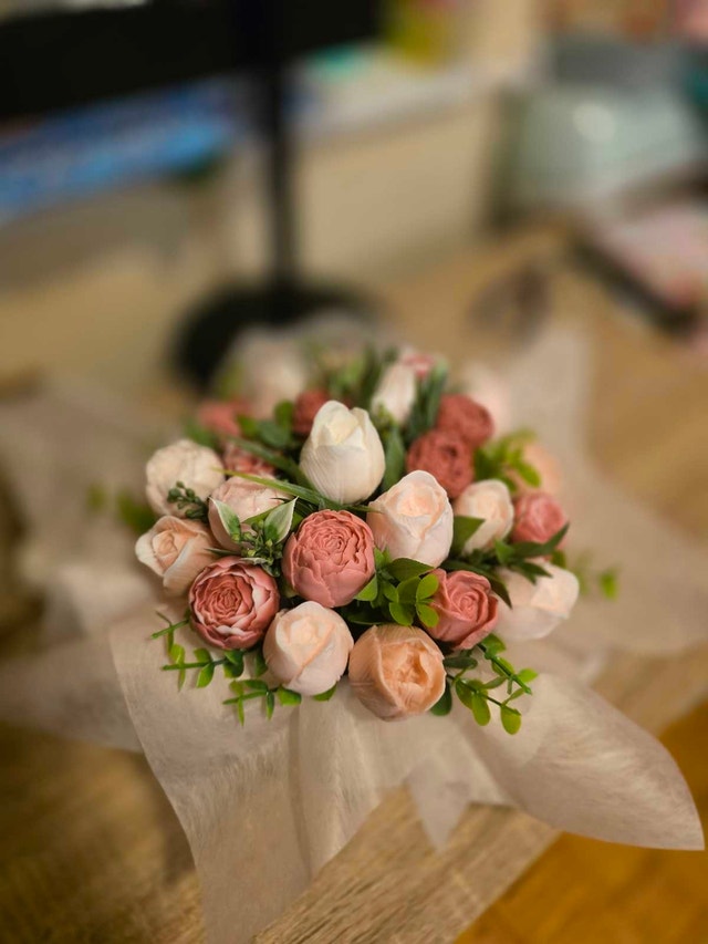 Soap Flower Bouquet - photo 4