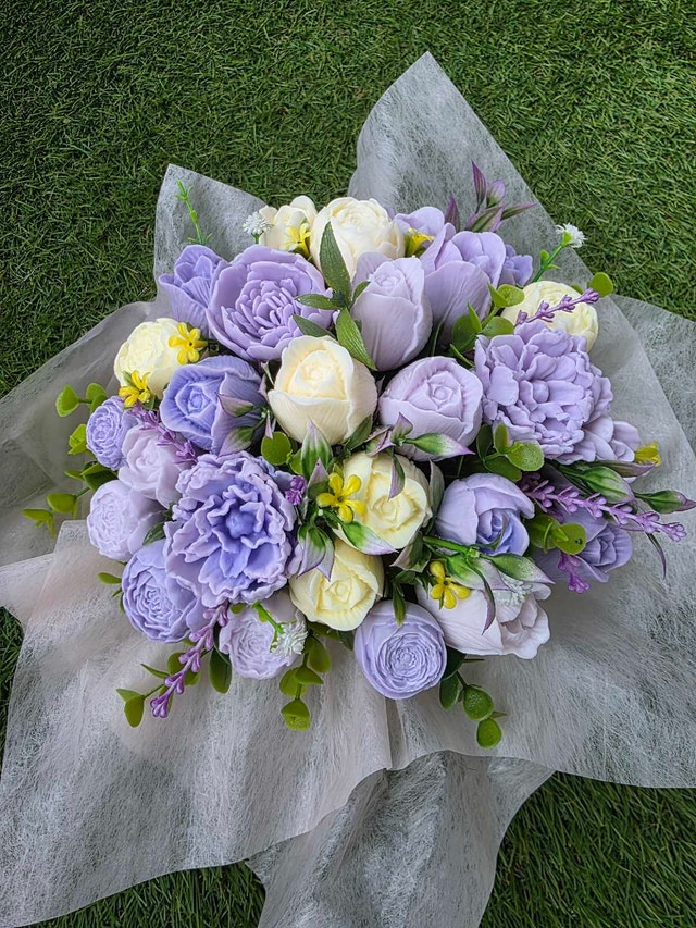 Soap Flower Bouquet