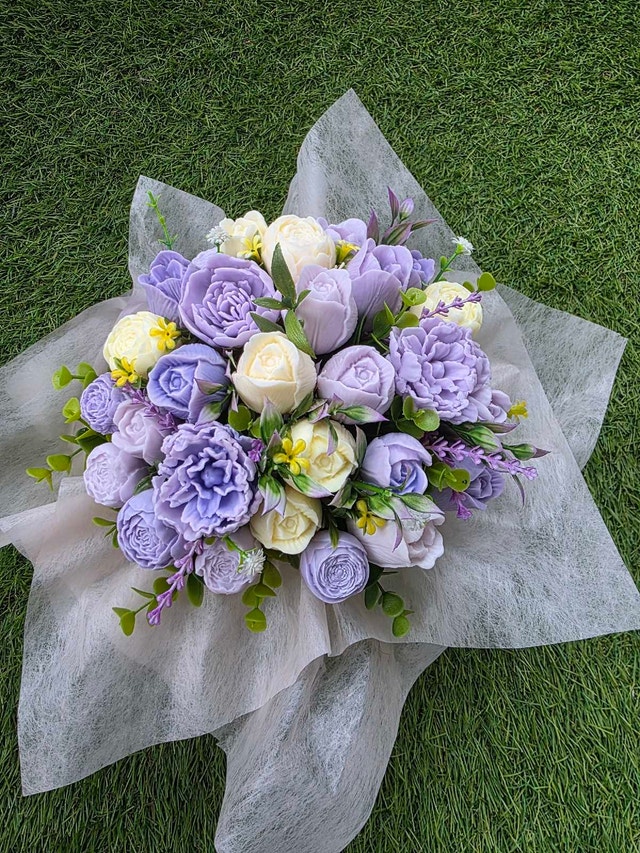 Soap Flower Bouquet - photo 4