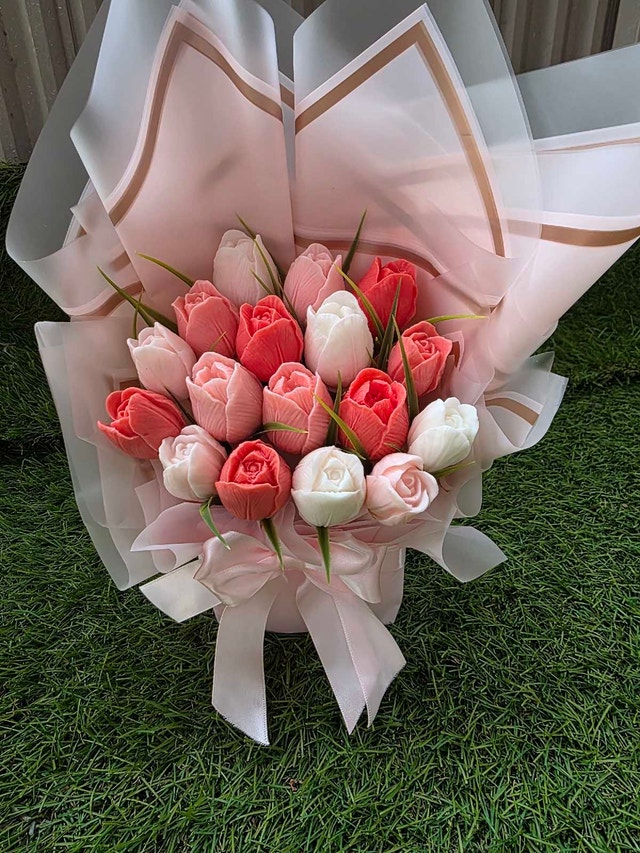 Soap bouquet - photo 2