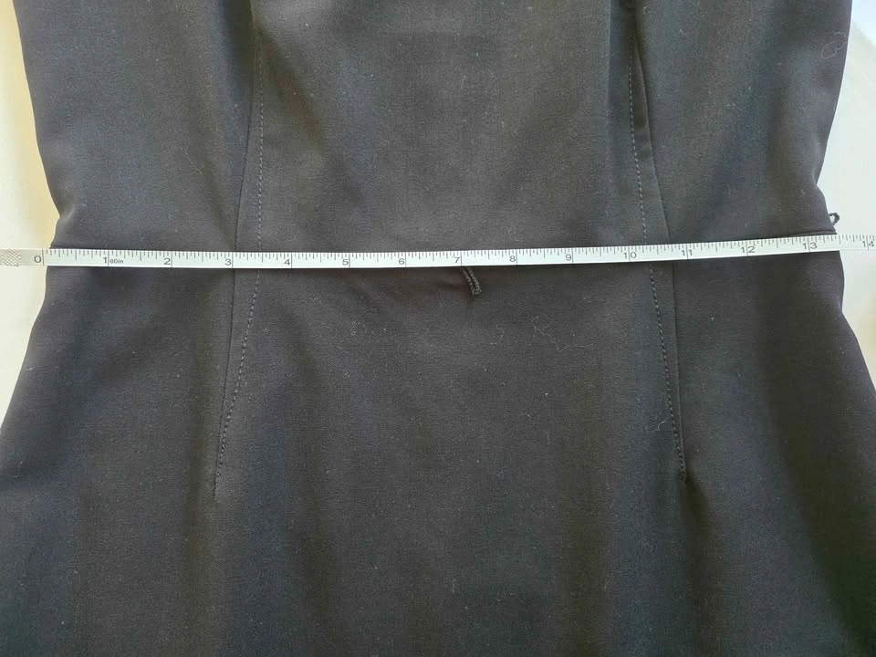 Calvin Klein Black Cap Sleeve Sheath Dress (Size 4) - photo 5