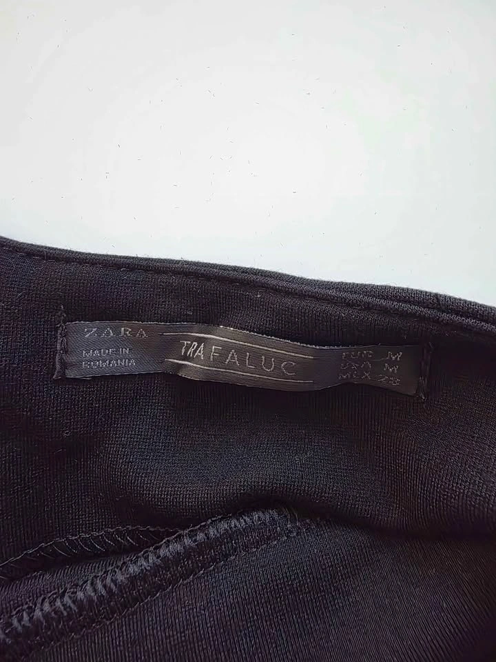 ZARA Trafaluc Black Strapless Ruched Mini Dress (Size M) - photo 3