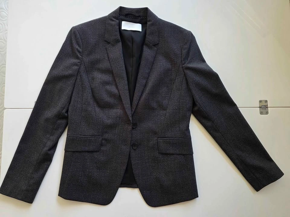 Hugo Boss Grey Dress + Blazer Set (Petite US 2–6) - photo 5