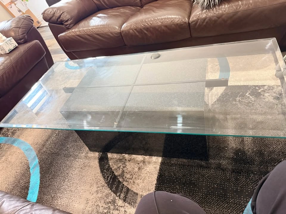 Modern Glass Coffee Table - photo 2