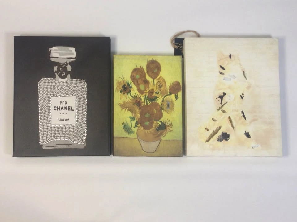 Artwork Wall Art Painting Canvas, $4 each