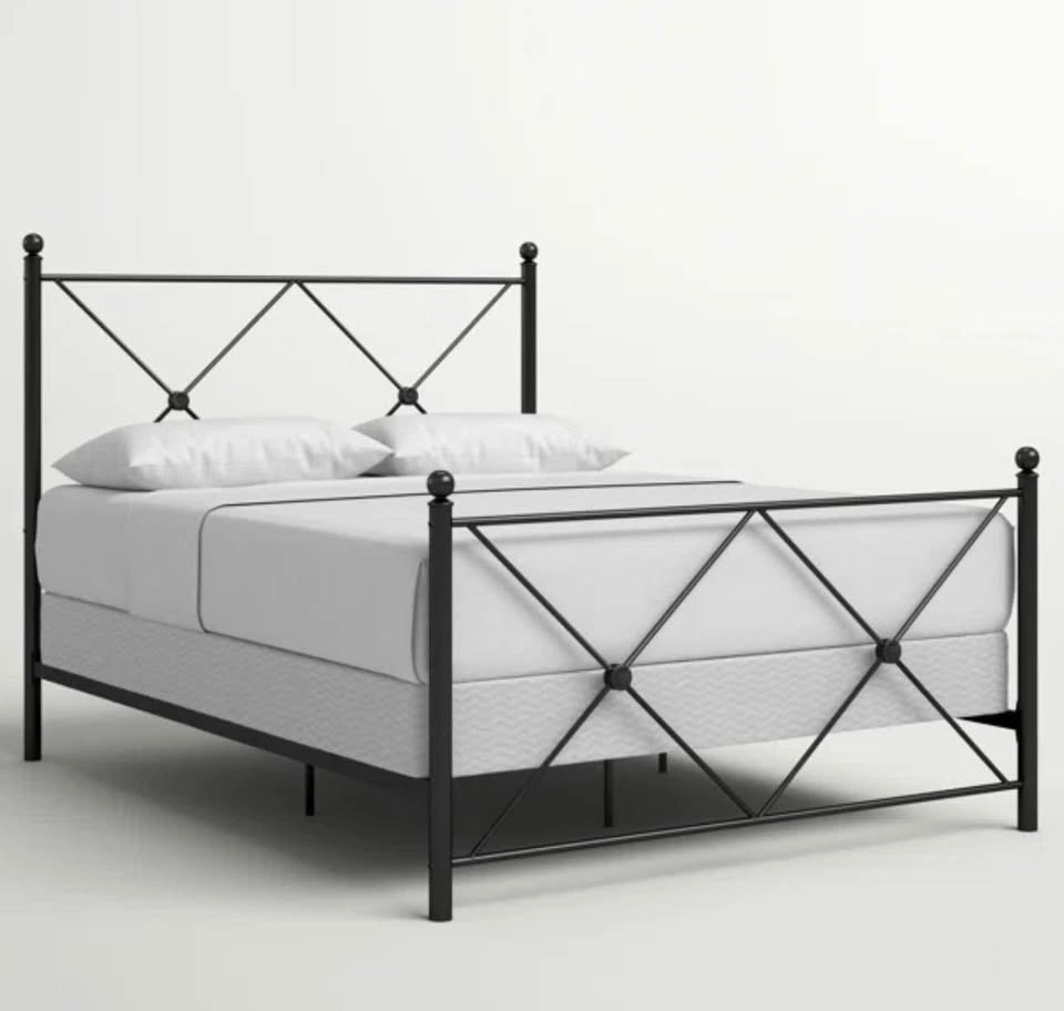 Queen Fernwood Metal Bed by Andover Mills - photo 2