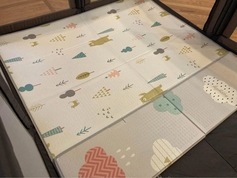 Portable Baby Playpen with Floor Pad - photo 4