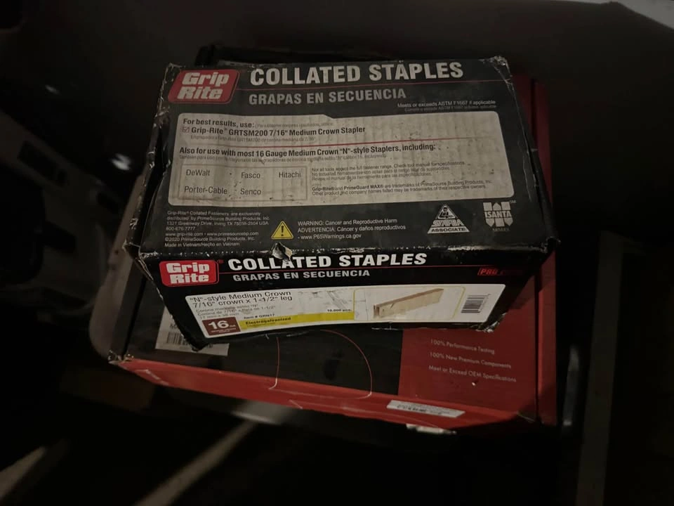 Grip-Rite 16-Gauge N-Style Staples (10000 ct) - photo 2