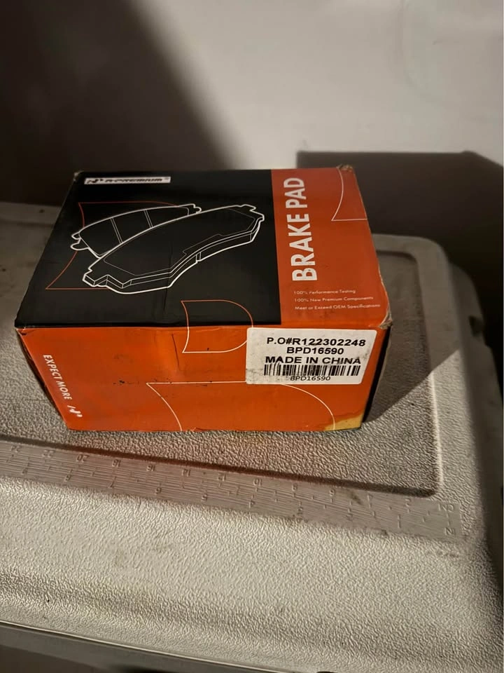 A-Premium Rear Ceramic Disc Brake Pad Set - photo 2