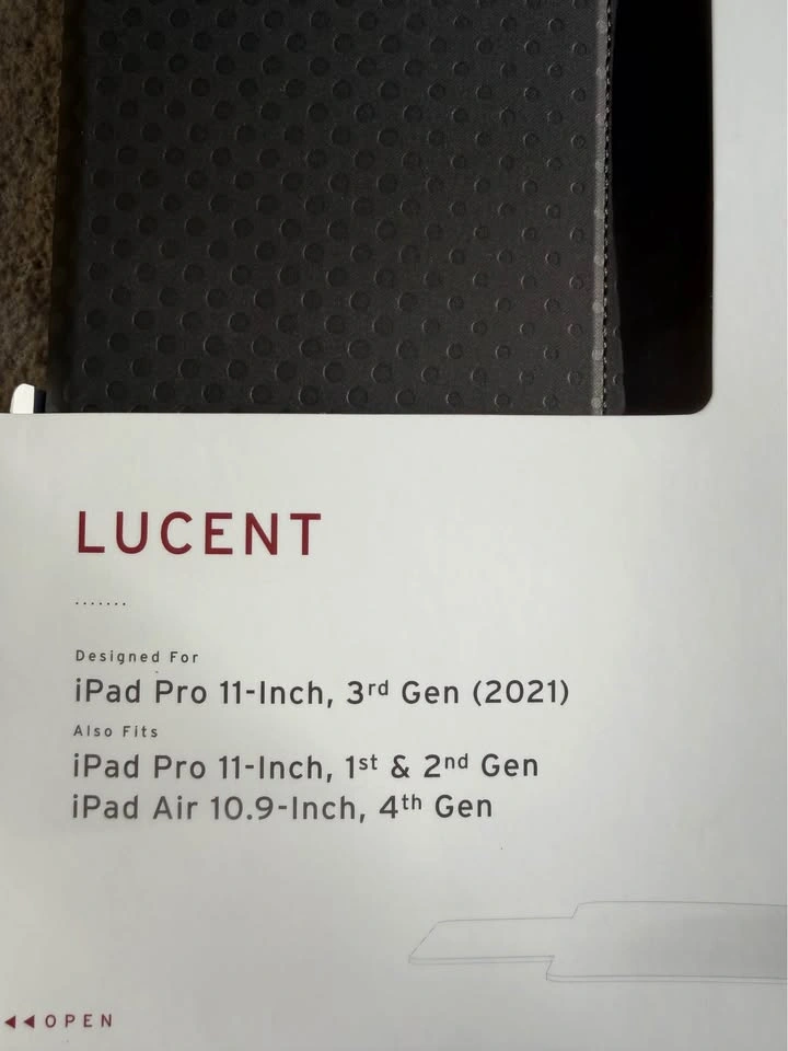 iPad Pro 11 Cover - Fits 3rd Gen (2021), 1st/2nd Gen, Air 4th Ge - photo 2
