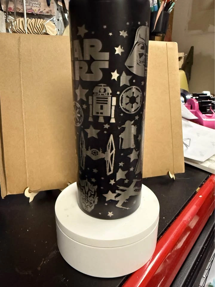 Last one - Sale - Tumbler - Star Wars - laser engraved - 20oz - - photo 5