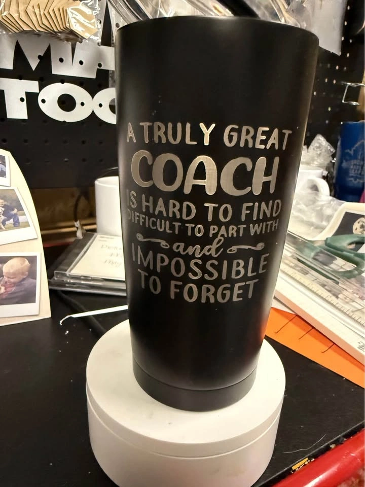 Made too many laser engraved tumblers - last one! - photo 3