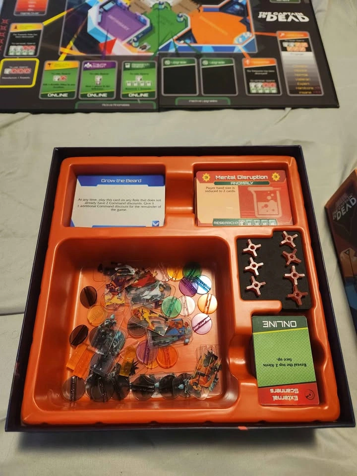 The Captain Is Dead (Board Game) - photo 4