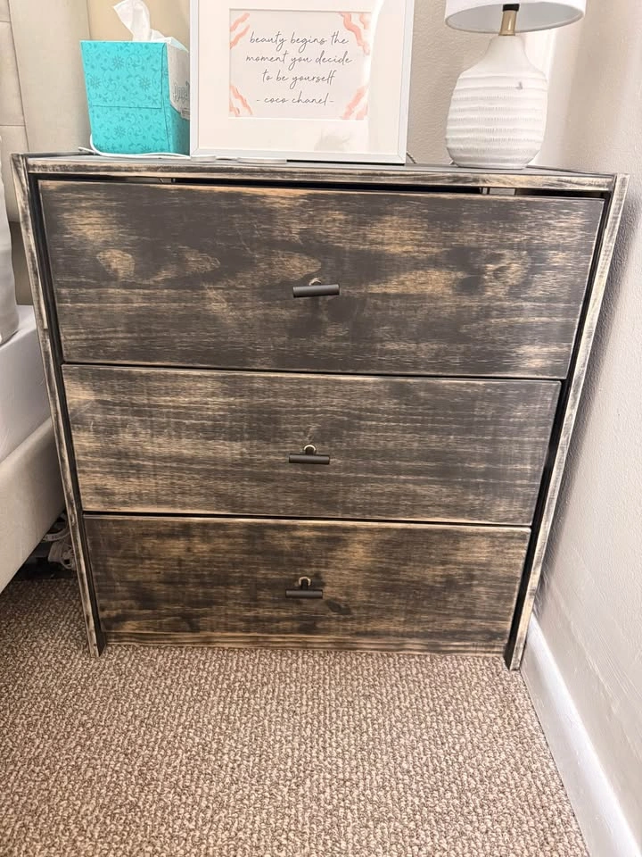 IKEA Rast 3 Drawer Dresser - photo 2