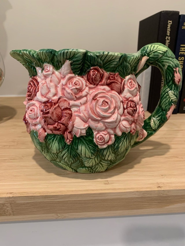 Haidon Group Pitcher - 1987 Rose Design