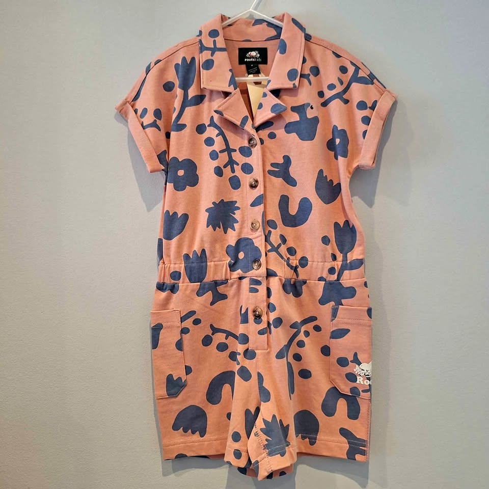 BNWOT Roots Girls Romper - 6
