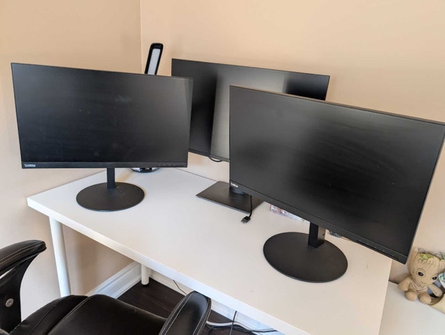 2 x Lenovo T24i-10 Monitors - Excellent Condition