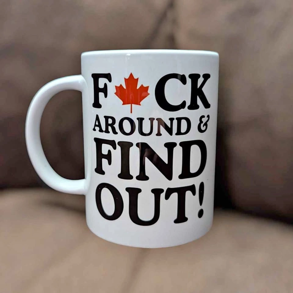 F🍁CK AROUND & FIND OUT! Mug for sale
