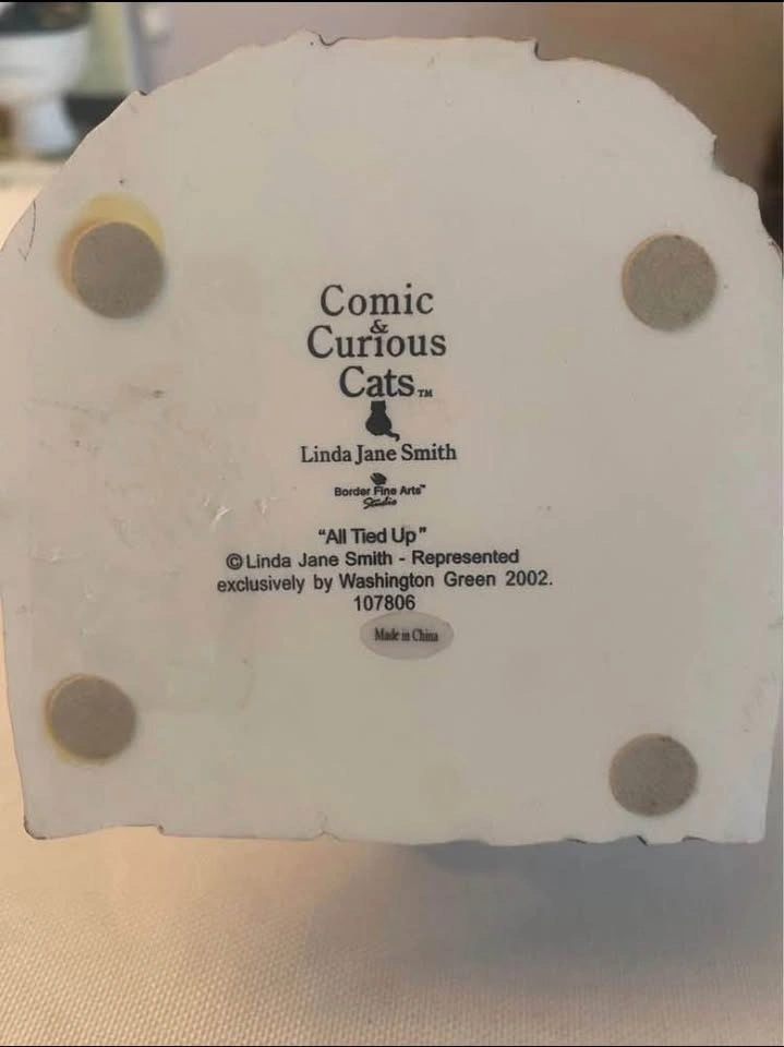Set of 3 "Comic and Curious Cats" by Linda Jane Smith - photo 5