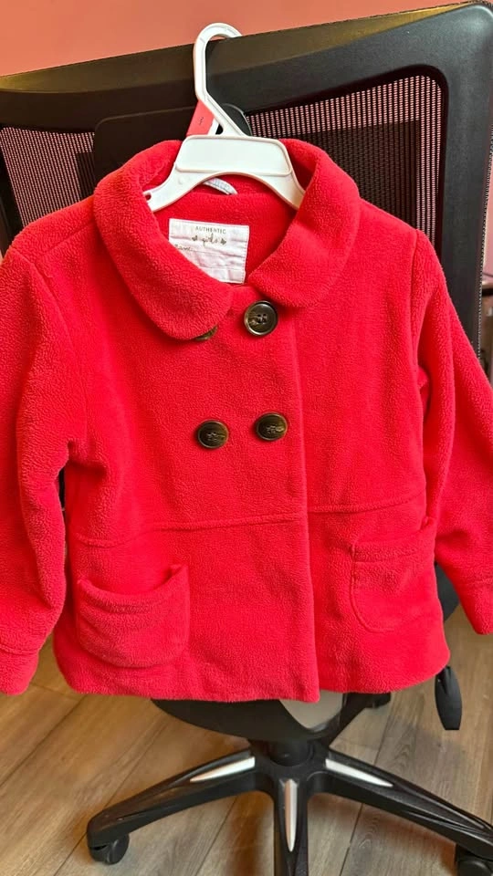 Toddler Girls Over Coat