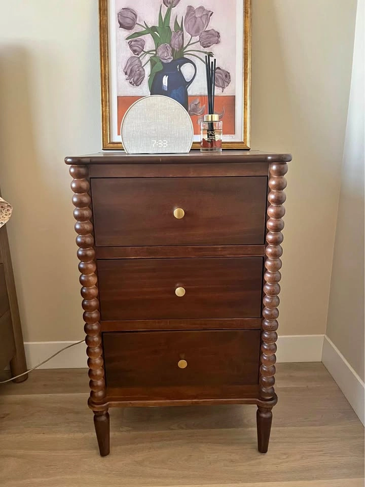 Wood Nightstand