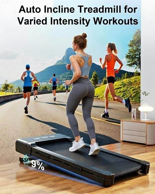 UNDER-DESK TREADMILL, 3HP, 3.8MPH