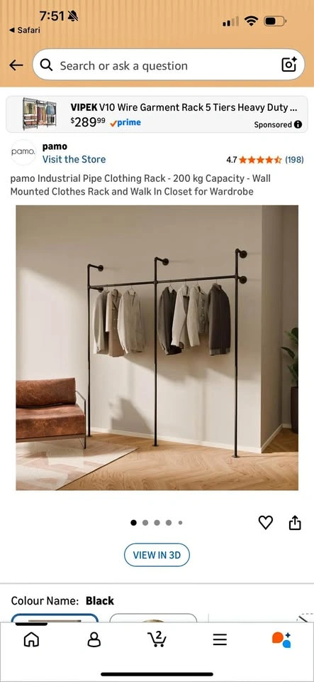 Premium CLOTHING RACK