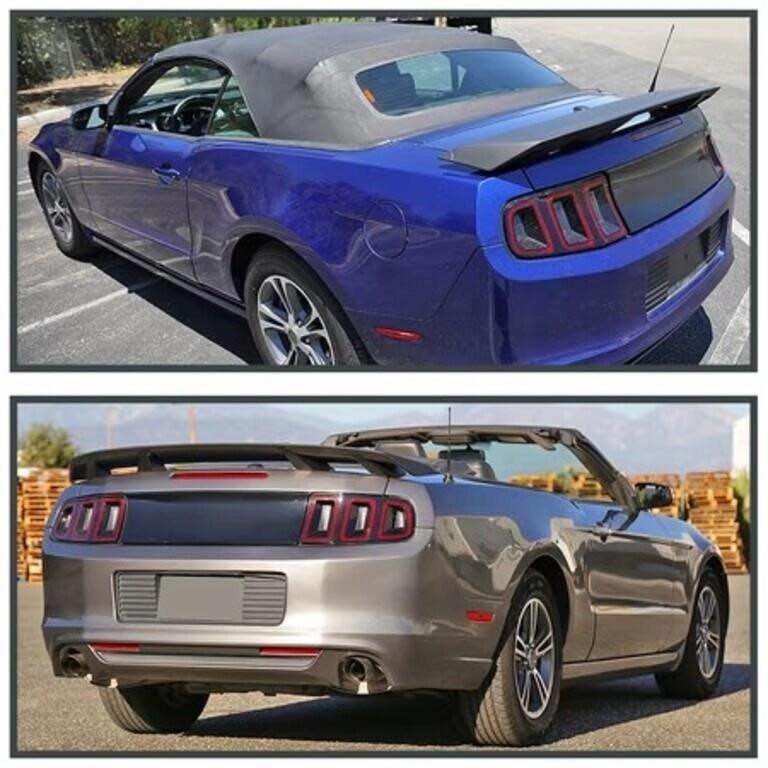 SPEC-D Matte Black 4-Pedestal Rear Spoiler - Brand New - photo 4